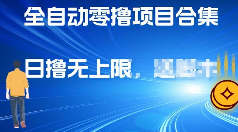 全自动零撸项目合集，轻松日撸2张-观智斋电商课程站