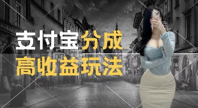 支付宝分成计划新玩法，利用交通事故视频，赚收益，轻松月入过W，操作简单【揭秘】-观智斋电商课程站