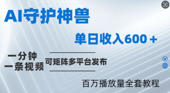 制作各省守护神，100多W播放量的视频只需要1分钟就能完成【揭秘】-观智斋电商课程站