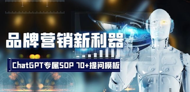 品牌营销新利器：ChatGPT专属SOP，70+提问模板【文档】-观智斋电商课程站