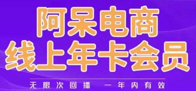 阿呆电商线上年会员，阿呆电商干货分享（更新中）-观智斋电商课程站