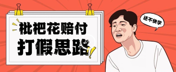 最新打假原料枇杷花赔付玩法一单收益1000+小白轻松下车【详细视频玩法教程】【仅揭秘】-观智斋电商课程站