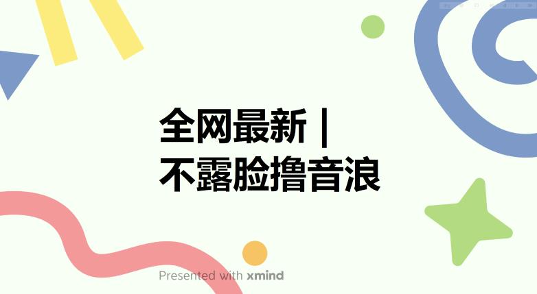 全网最新不露脸撸音浪，跑通自动化成交闭环，实现出单+收徒收益最大化【揭秘】-观智斋电商课程站