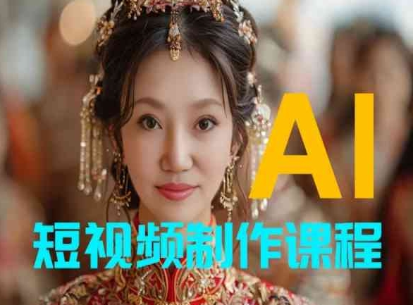 【AI短视频制作】教你足不出户，AI帮你自动生成短视频，适用于摄影师、导演、剪辑-观智斋电商课程站