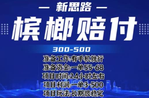 最新外卖槟榔赔付思路，一单收益至少300+【仅揭秘】-观智斋电商课程站