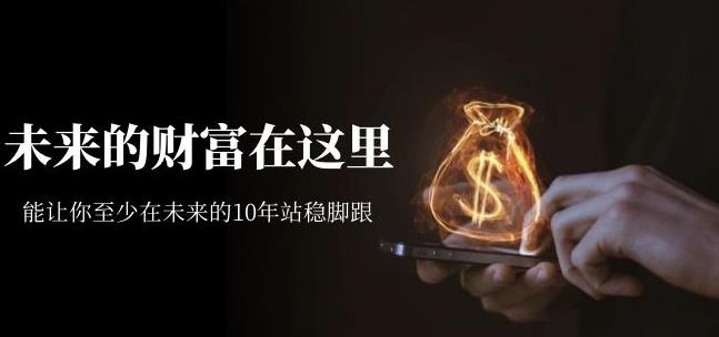 某收费文章《未来的财富在这里》能让你至少在未来的10年站稳脚跟-观智斋电商课程站