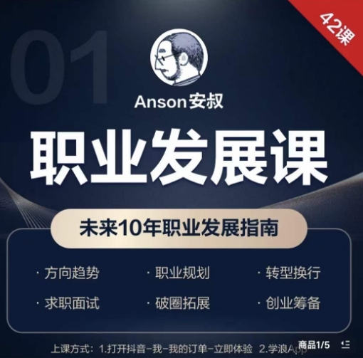 职业发展课，未来10年职业发展指南-观智斋电商课程站