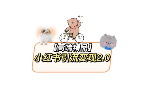 小红书最新引流变现教程，全网最新最详细的视频教程以及素材-观智斋电商课程站