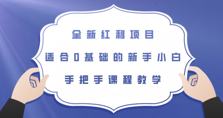 全新红利项目，适合0基础的新手小白，手把手课程教学【揭秘】-观智斋电商课程站