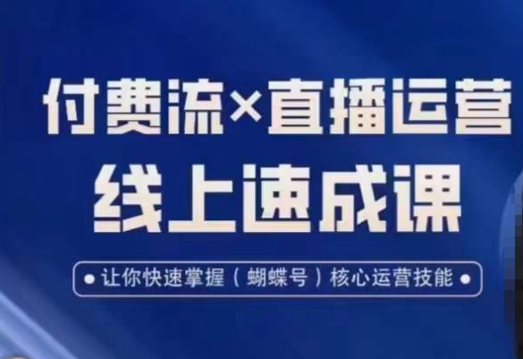 视频号付费流实操课程，付费流✖️直播运营速成课，让你快速掌握视频号核心运营技能-观智斋电商课程站