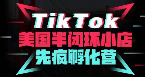 疯人院·TikTok美国半闭环小店孵化营，抢占TikTok美国蓝海市场，开店、运营、带货、投流全实操-观智斋电商课程站