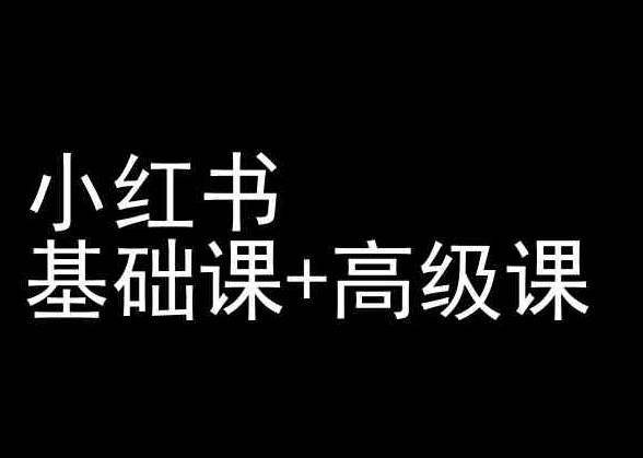 小红书基础课+高级课-小红书运营教程-观智斋电商课程站