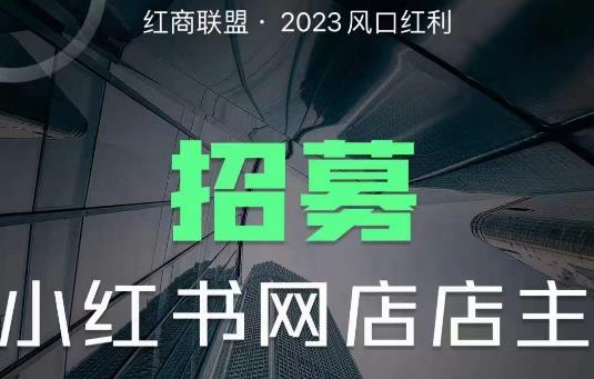 红商联盟·小红书无货源电商1.0，0粉丝无需囤货，小白也可以轻松上手的无货源项目-观智斋电商课程站