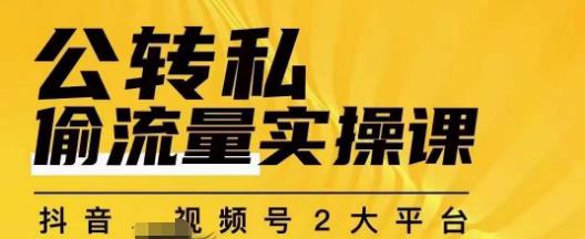 群响公转私偷流量实操课，致力于拥有更多自持，持续，稳定，精准的私域流量！-观智斋电商课程站