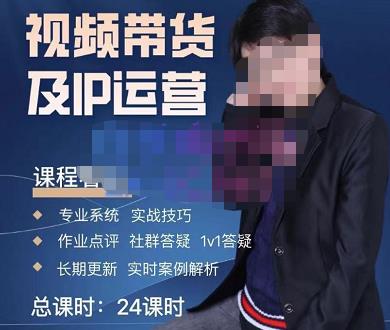 四季青抖音短视频带货1v1陪跑课，从定位到起号再到变现，打造一个高商业价值的账号-观智斋电商课程站