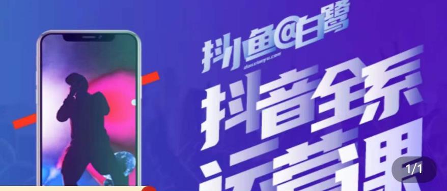 白鹭·主播内训营，运营主播话术起号进阶能力提升-观智斋电商课程站