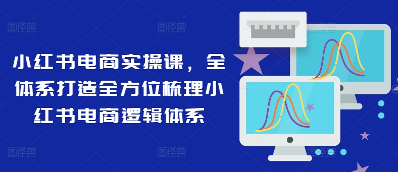 小红书电商实操课，全体系打造全方位梳理小红书电商逻辑体系-观智斋电商课程站