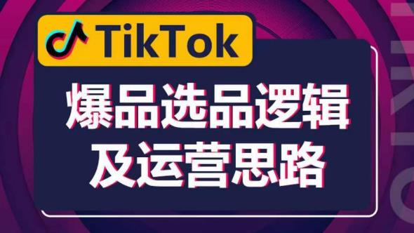 TikTok爆品选品逻辑及运营思路：解决网络环境快速入门TikTok-观智斋电商课程站