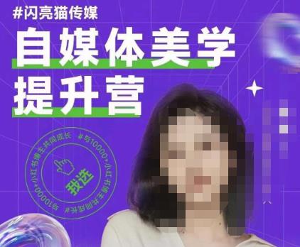 自媒体美学提升营，手把手带你提升品牌审美，做一个有调性的博主-观智斋电商课程站
