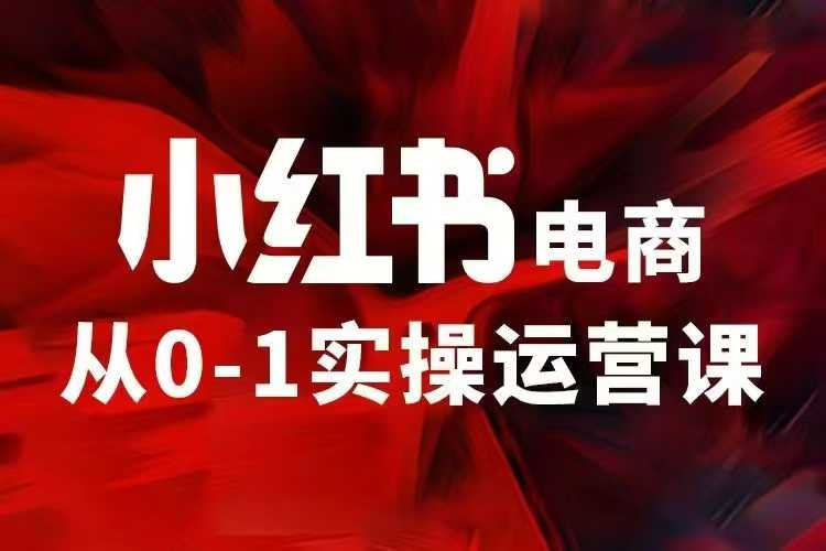小红书电商运营，97节小红书vip内部课，带你实现小红书赚钱-观智斋电商课程站
