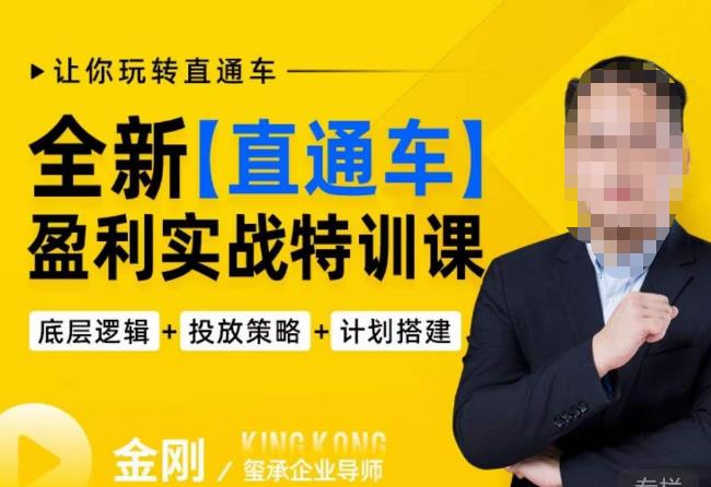 玺承·全新直通车盈利实战特训课，从​底层逻辑详细拆解，从底层，策略到搭建，让你玩转直通车-观智斋电商课程站