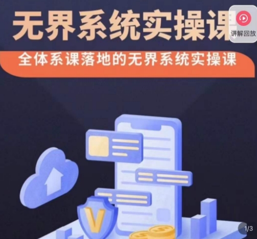 老衲·无界系统实操课，全体系落地无界改版后选择、出价、高投产做付费引流-观智斋电商课程站