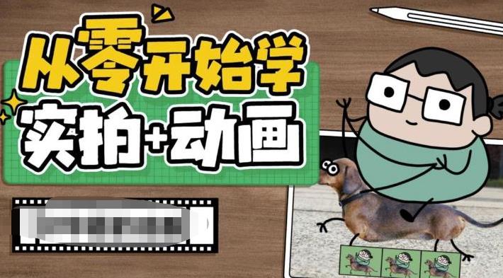 从零开始学实拍加动画，实拍加动画创意教程-观智斋电商课程站