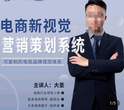 大圣·电商新视觉营销策划系统，可复制的电商品牌视觉识别系统-观智斋电商课程站
