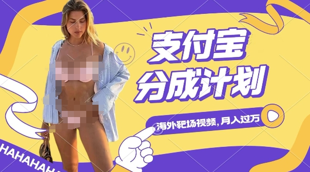 利用海外靶场射击视频，挣支付宝分成收益，轻松月入过W【揭秘】-观智斋电商课程站