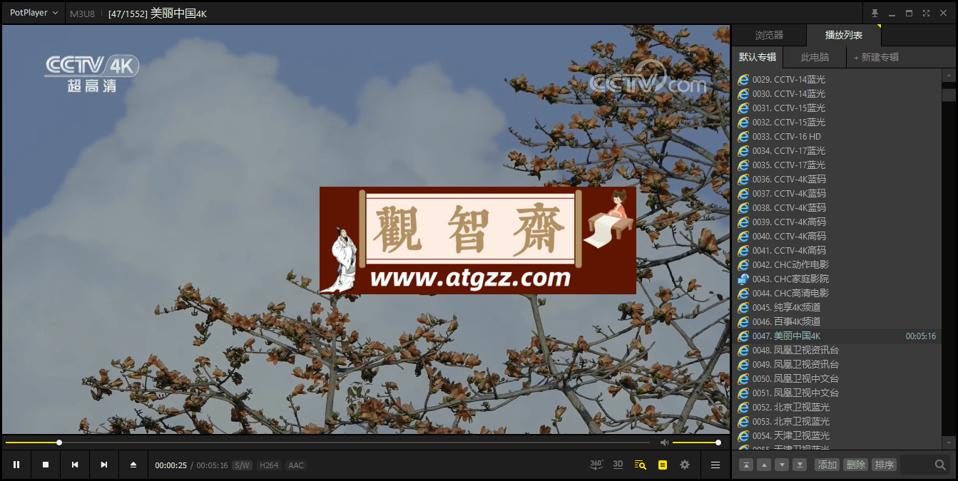 PotPlayer v1.7.22077绿色版 免费全能影音播放器-观智斋电商课程站