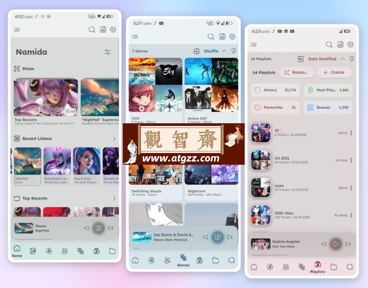 Namida v1.9.3 一个漂亮且功能丰富的音乐和视频播放器-观智斋电商课程站
