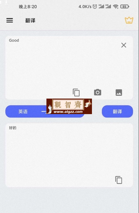 屏幕翻译v2.5.0 一款全屏翻译软件，具有悬浮球操作功能-观智斋电商课程站