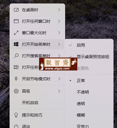 任务栏透明工具 TranslucentTB v2024.1-观智斋电商课程站
