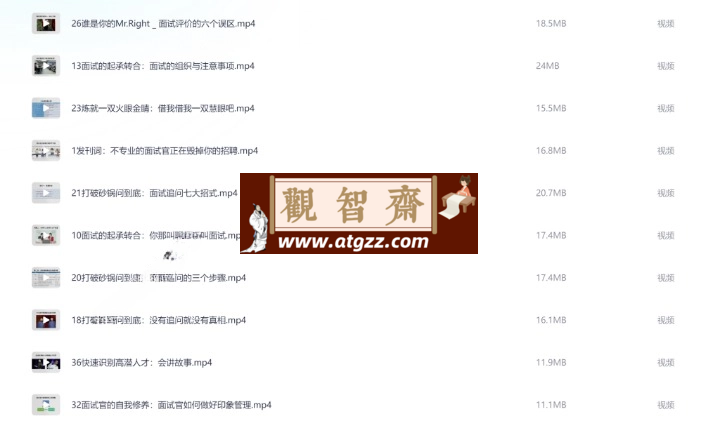 超级面试官：让你看人不走眼的管理必修课-观智斋电商课程站