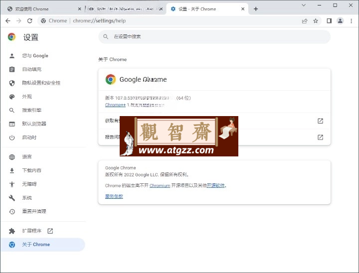 Google Chrome 谷歌浏览器 124.0.6367.156增强版-观智斋电商课程站