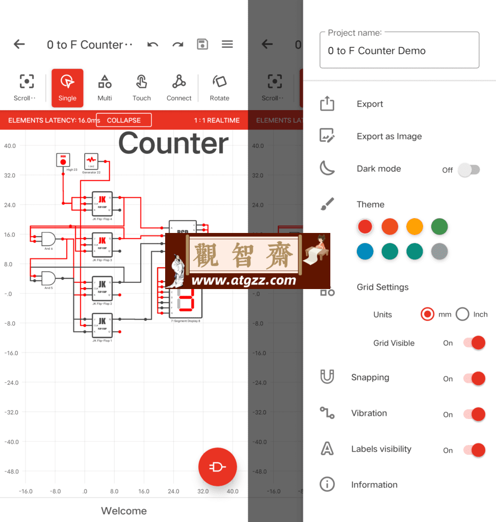 Logic Circuit Simulator Pro 逻辑电路模拟器v38.1.3 专业版-观智斋电商课程站