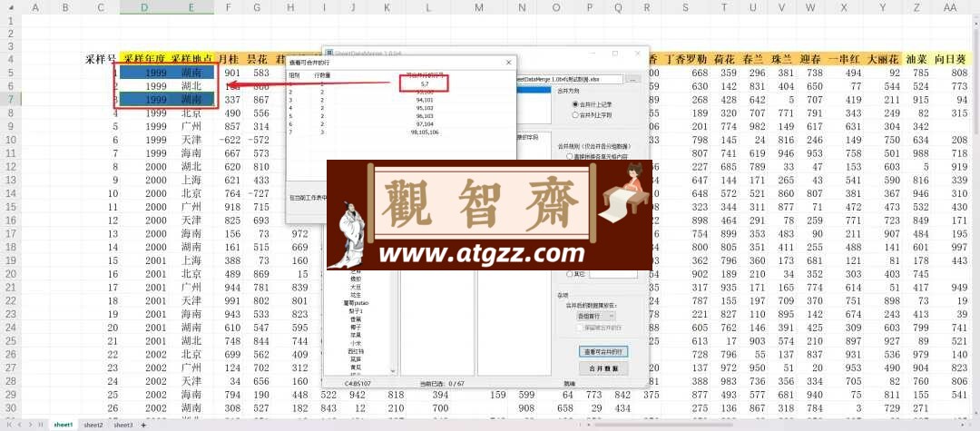 SheetDataMerge v1.2 Excel 工作表同类数据合并工具 SheetDataMerge v1.2 Excel 工作表同类数据合并工具