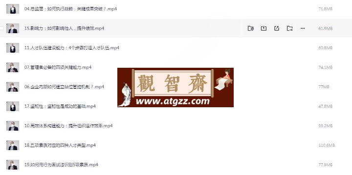 CEO的识人用人课-观智斋电商课程站