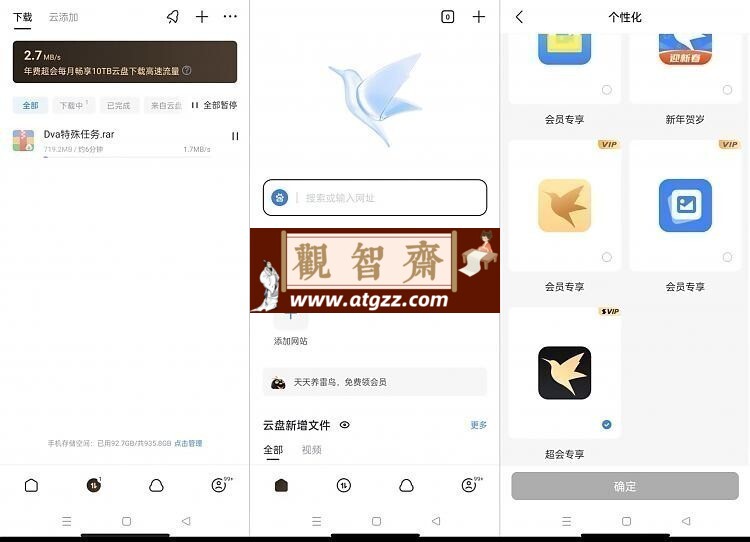 安卓迅雷 V8.06.0.9131 SVIP绿色版-观智斋电商课程站