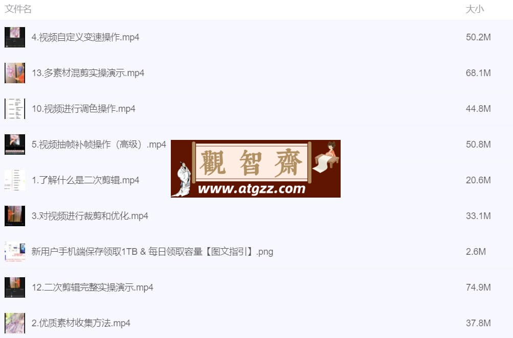 2024作品搬运二次剪辑和混剪技术-观智斋电商课程站