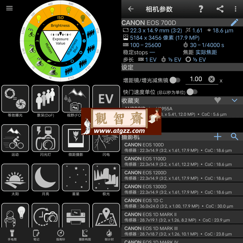 Photographer’s companion Pro 摄影师助手v1.8.0.1 汉化版-观智斋电商课程站