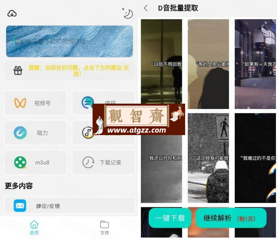 万能下载Pro v2.1.9 全网短视频解析-观智斋电商课程站