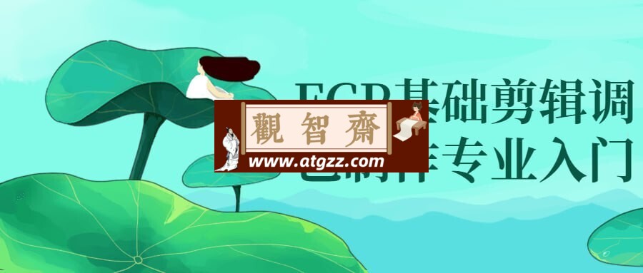 FCP基础剪辑调色制作专业入门-观智斋电商课程站
