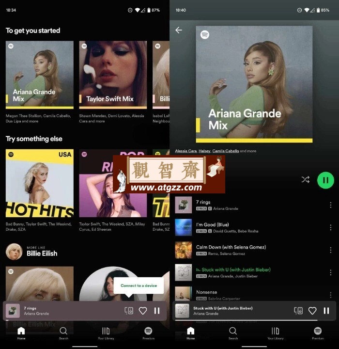 Spotify Premium v8.8.36.616 去广告解锁版-观智斋电商课程站