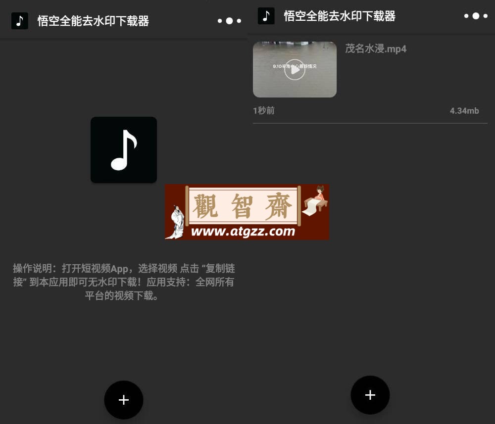 悟空全能去水印下载器 v2.11.1高级版-观智斋电商课程站