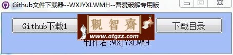 Github文件下载器v3.0绿色版-观智斋电商课程站