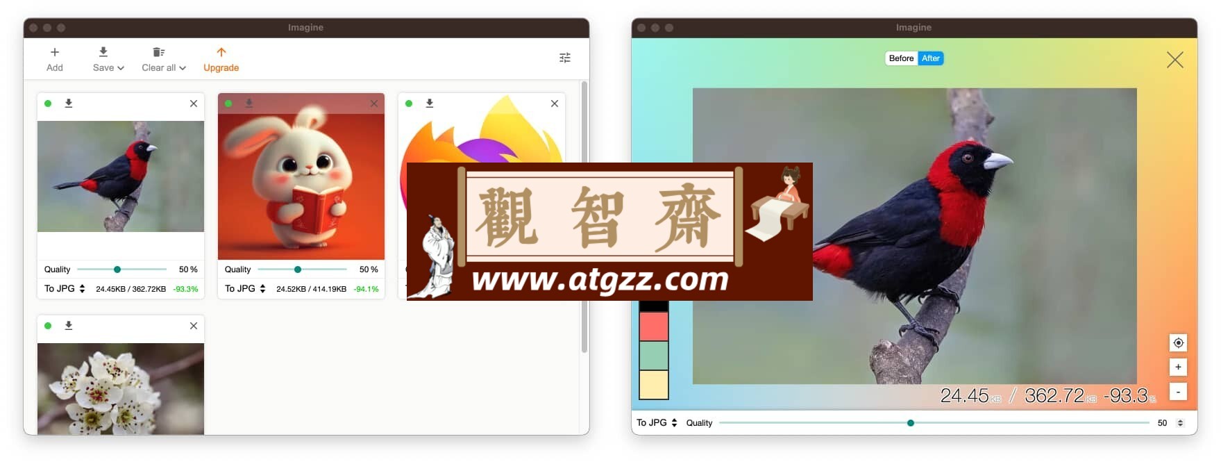 Imagine 开源的现代化多功能图片处理工具-观智斋电商课程站