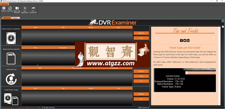 DVR Examiner v3.11.1 DVR视频恢复工具 免费注册版-观智斋电商课程站