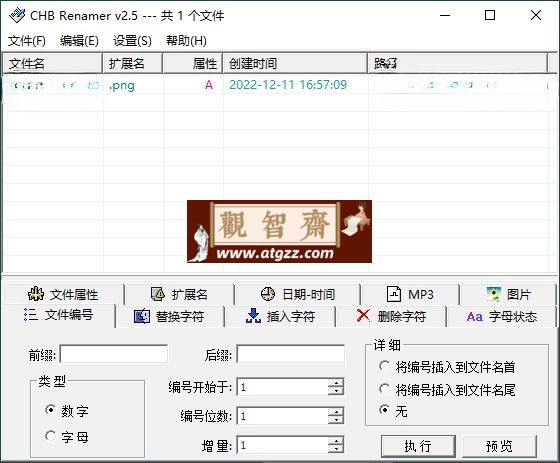 CHB Renmaer批量改名v2.5绿色版-观智斋电商课程站
