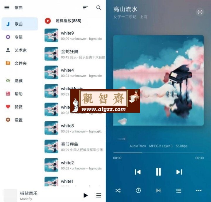 椒盐音乐v10.2.4正式版 可悬浮歌词的播放器-观智斋电商课程站